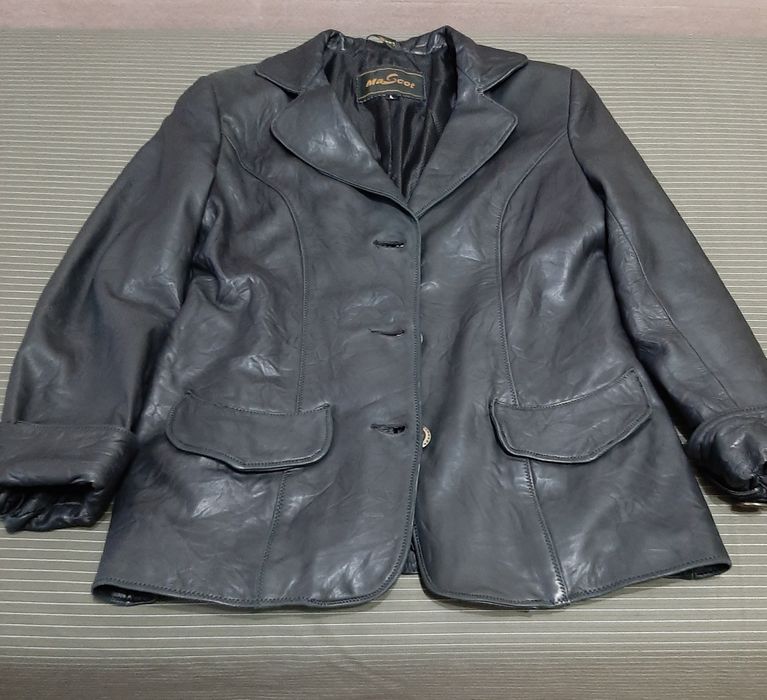 Продам кожаный женский пиджак