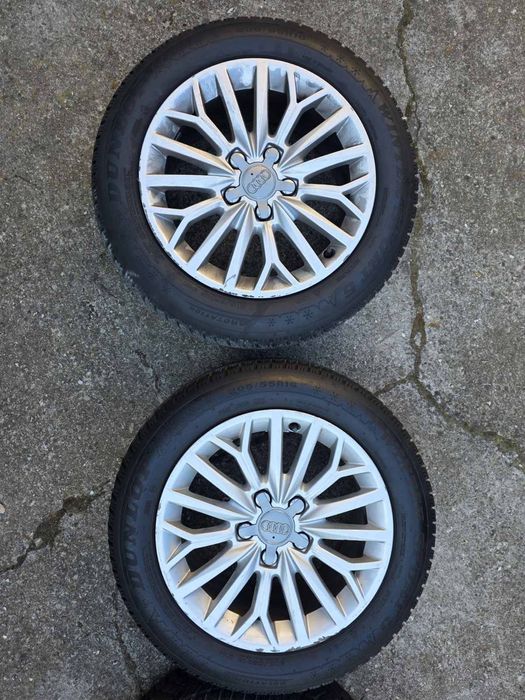 Джанти с гуми 16" 5x112 Audi A3 Dunlop Winter Sport 5 205/55/16