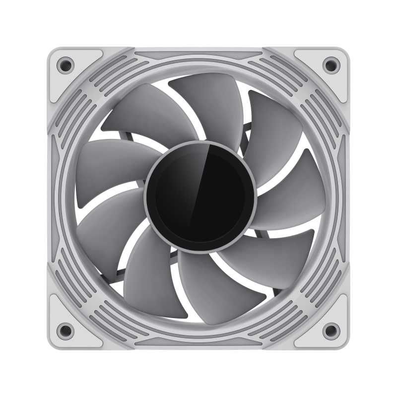 [НОВЫЕ] Кулеры GameMax KF300R White (реверсивные, 3 кулера ARGB)
