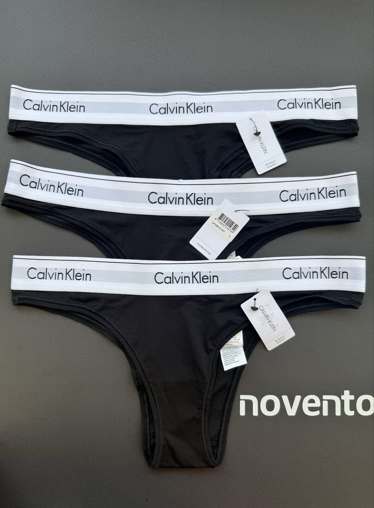 Комплект черни бразилиани Calvin Klein /L/