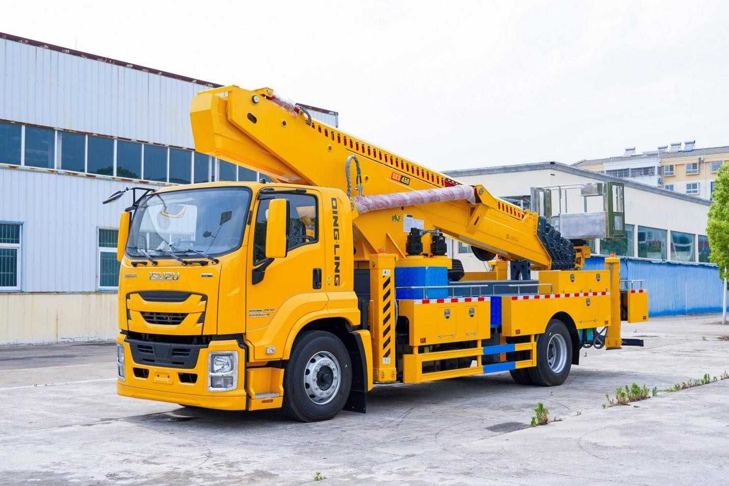 ISUZU 45-метровая автовышка avtovishka