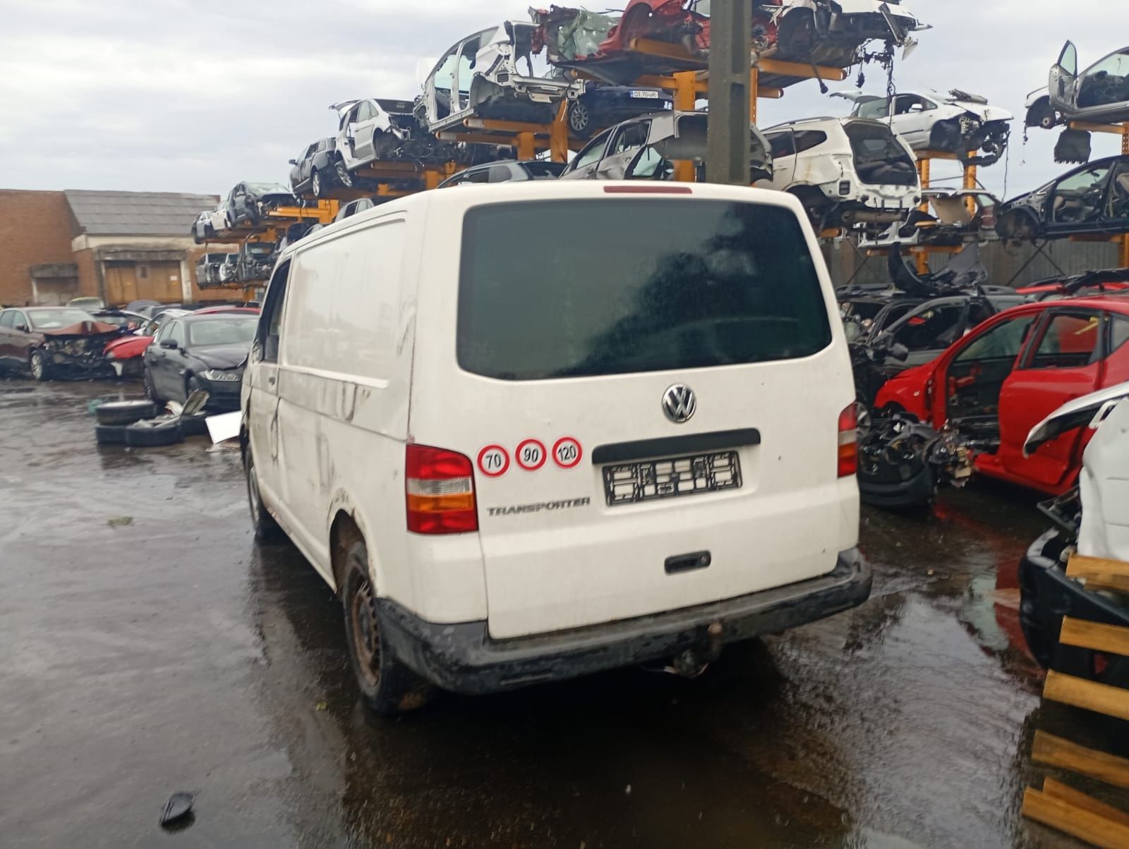 Vw Transporter t5 1.9tdi 2006 avariat ideal dezmembrari
