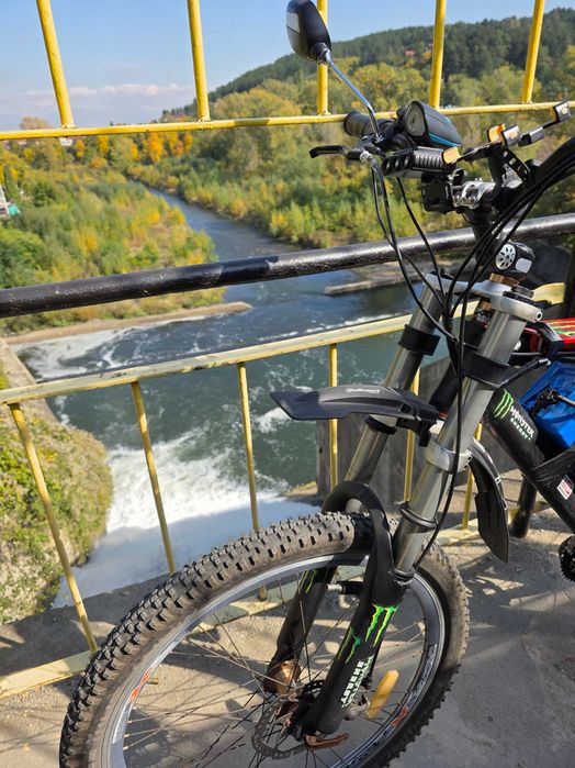 Продавам електрически велосипед 500 vata  36 v 30 ah батерия