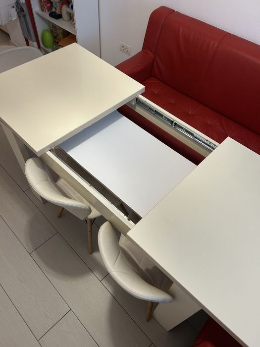 Masa de bucatarie extensibila