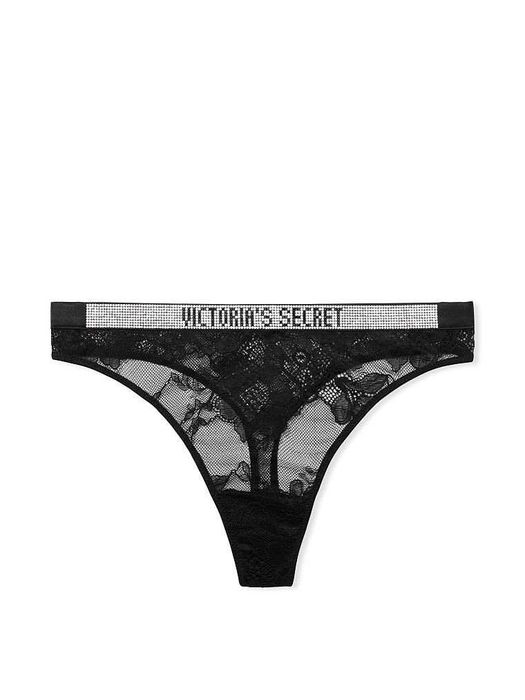 Bikini tanga cu strasuri Victoria,s Secret originali