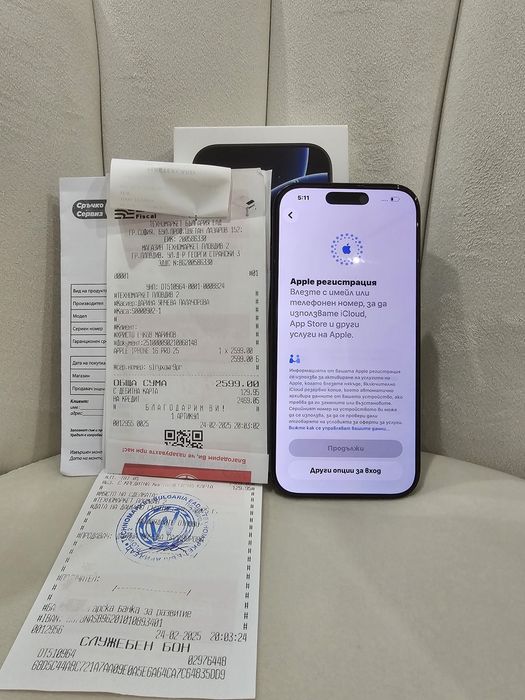 Гаранция 15 месеца! IPHONE 16 PRO 256GB - Без забележки и 100% Батерия