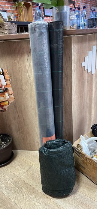 roll of ground cover fabric.