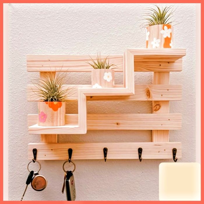 Креативные полочки и другие изделия из дерева для Вашего дома