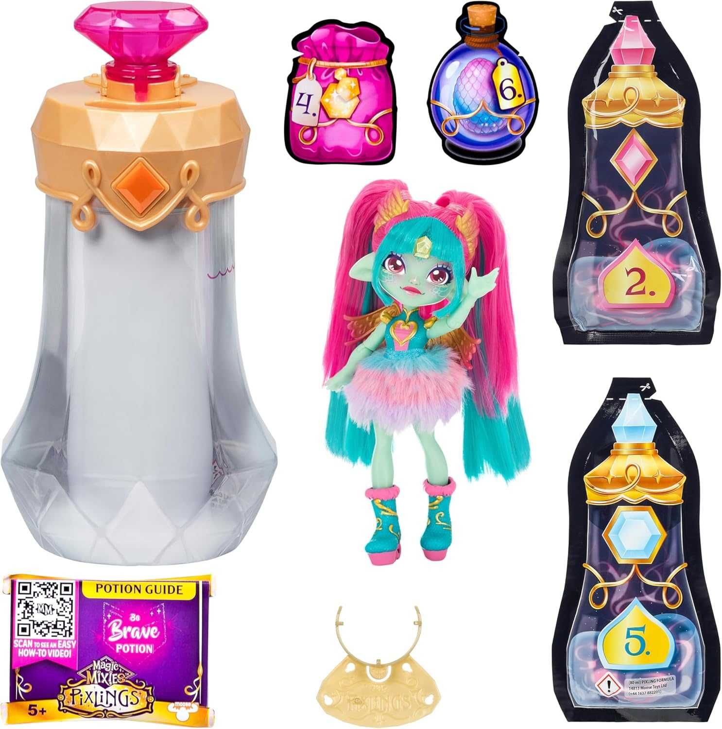 Кукла с магическо появяване Magic Mixies PIXLINGS - 3 вида