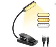 Lampă de lectură Clemă pentru cărți, Lampă pentru cărți cu 9 LED-uri r