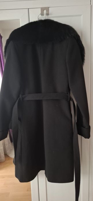 Palton cu blana naturala