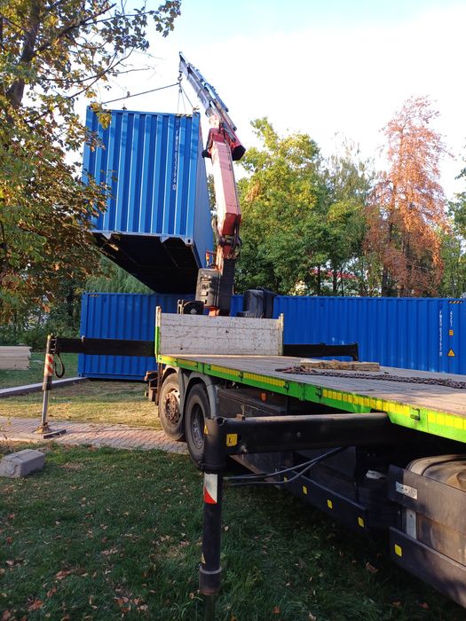 Macara Transport Hiab Camion Platformă