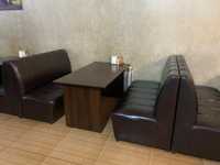 Комплект 2 дивана 1 стол и банкетные столы