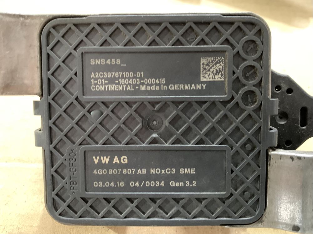 Senzor NOx / Sonda Lambda Audi A6 / A7 C7 4G : 4G0907807AA / AB