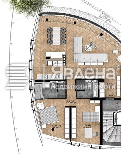 Продава се Тристаен апартамент в София, Бояна - 173 кв.м за 2263 €/кв.м - Снимка #8