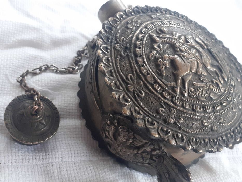 Автентичен възрожденски бронзов павур Свети Георги