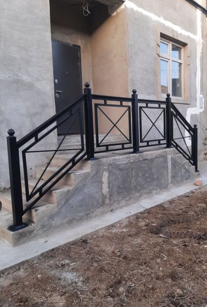 Reshotka darvoza perila naves ograjdeniya