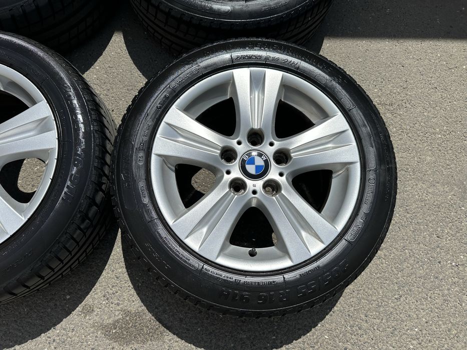 Jante originale bmw cu anvelope de vara 205/55/16