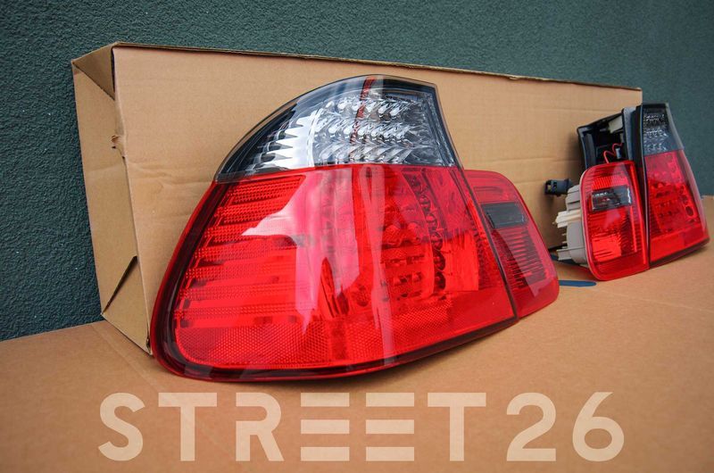 Stopuri LED BMW Seria 3 E46 Sedan (2001-2005) Rosu Fumuriu