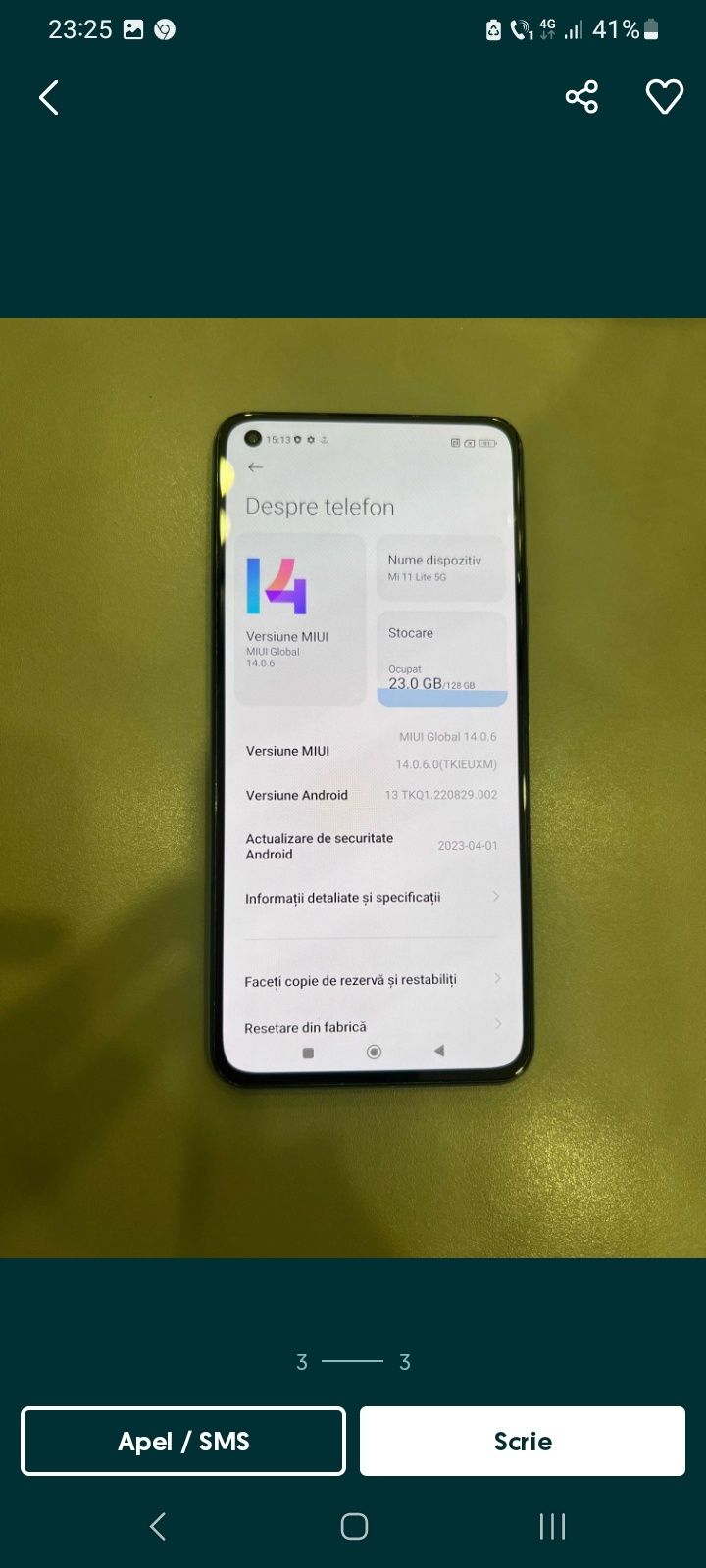 Xiaomi 11 lite 5G Impecabil!!!