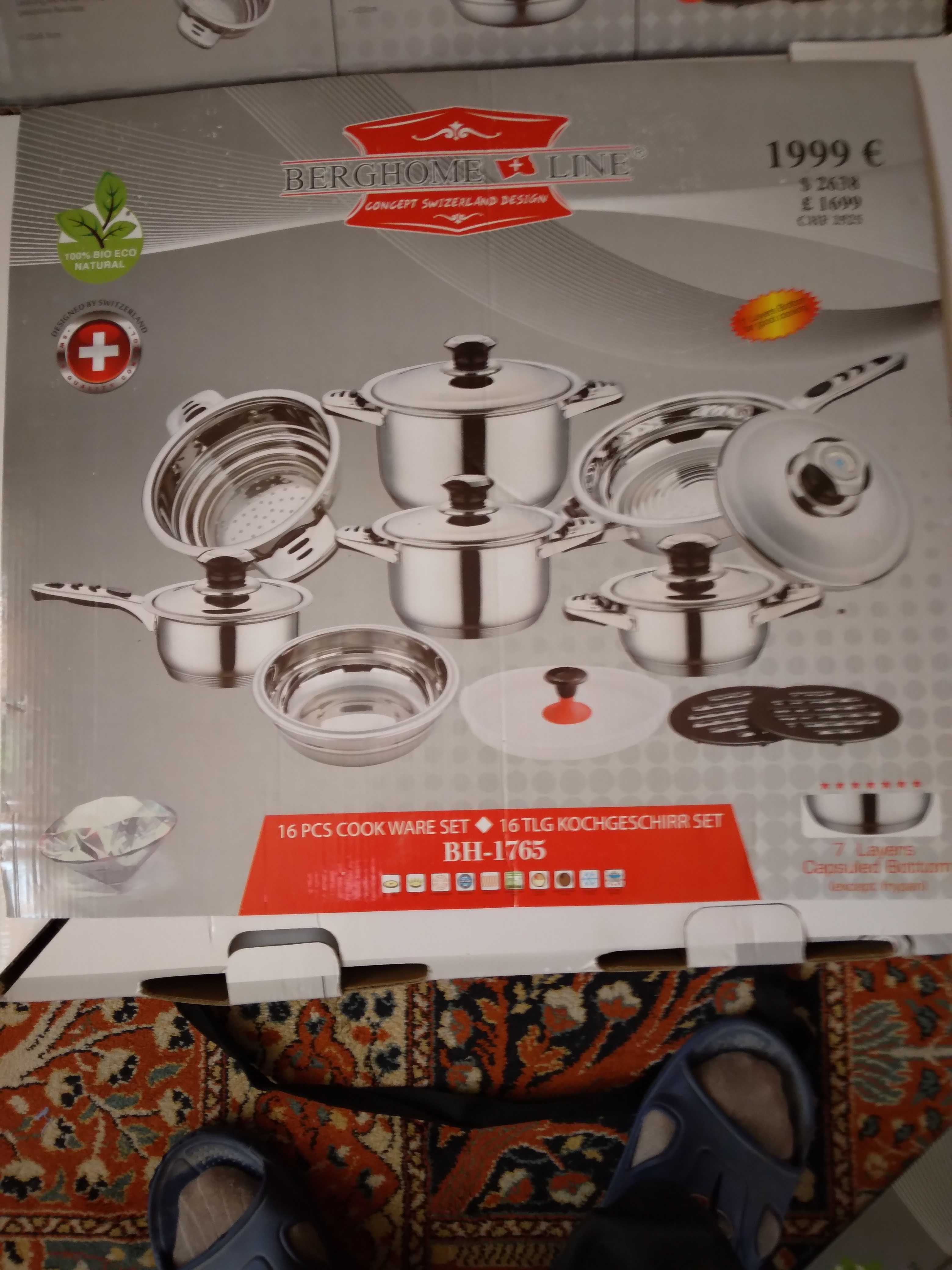 Set Oale Berghome line INOX