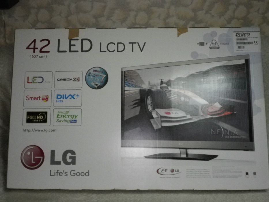 Телевизор LG 42LW579S 3D