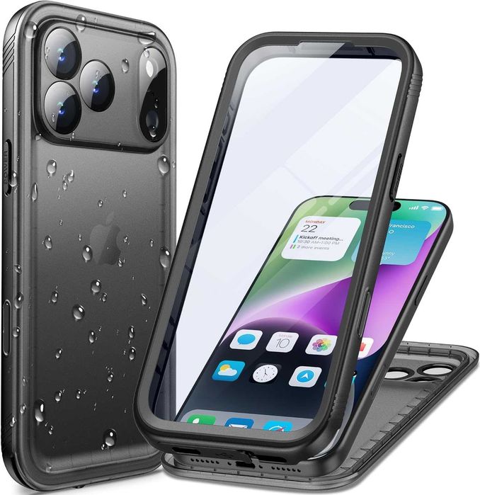 Cozycase ТОП военен защитен водоустойчив калъф IP68 за iPhone 17 Pro
