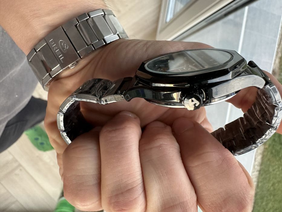 Ceas Anthony James Limited Edition Sports Skeleton Black.