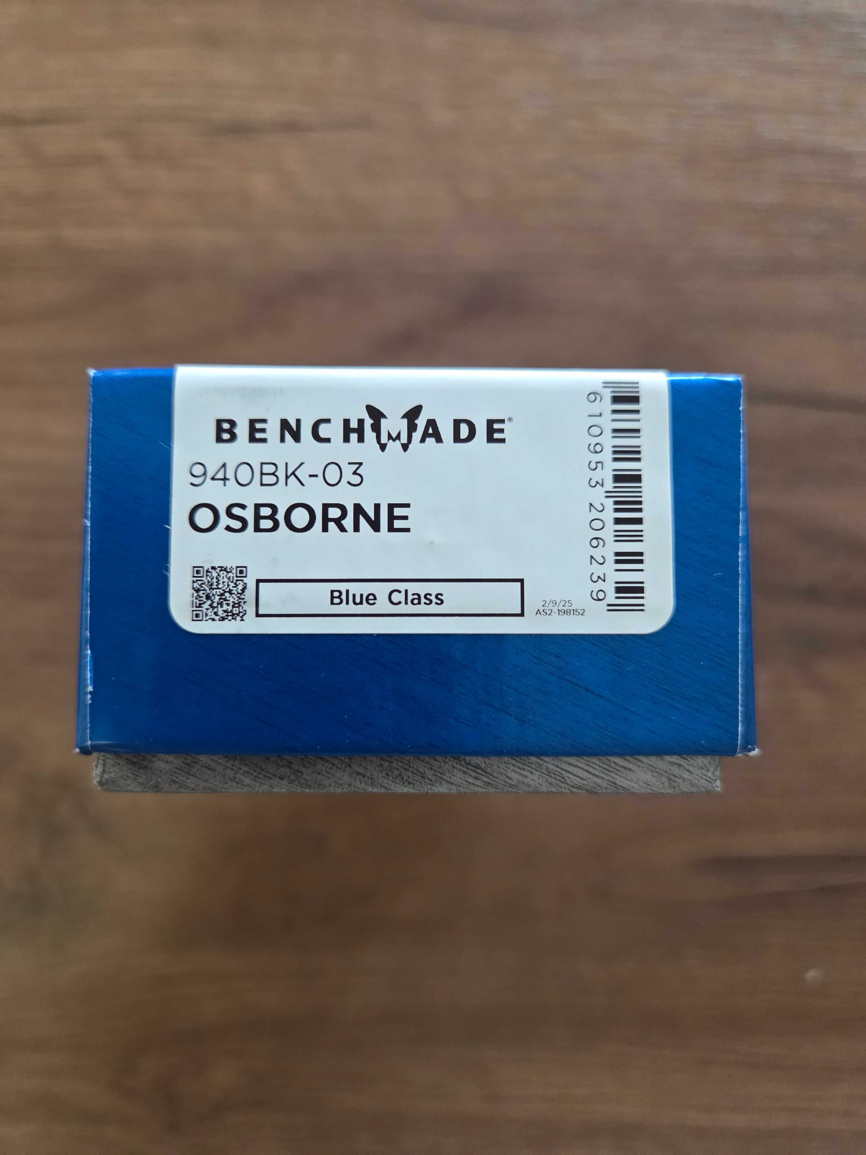 Сгъваем нож - Benchmade 940BK-03 Osborne CPM-MagnaCut
