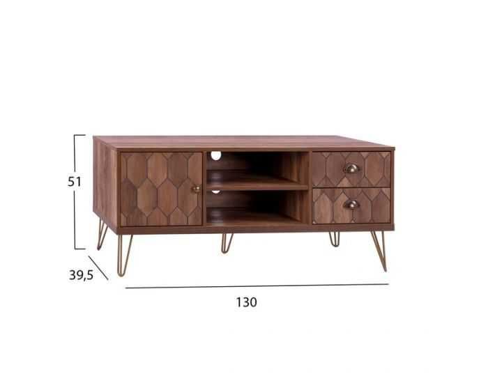 ТВ шкаф Philippa 130x39x51, ПРОМО!