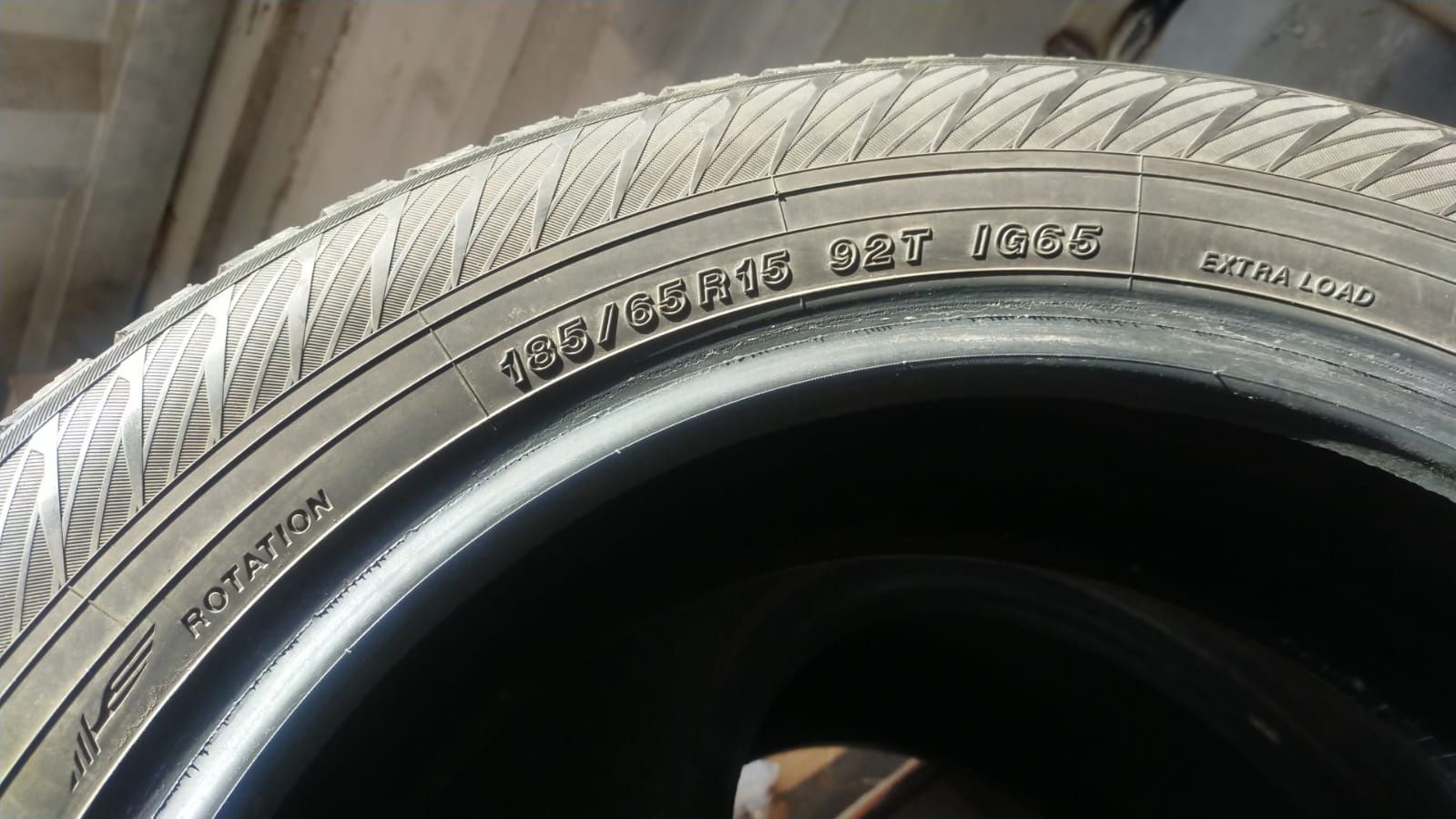 Продам зимнюю шину 185 х65х15