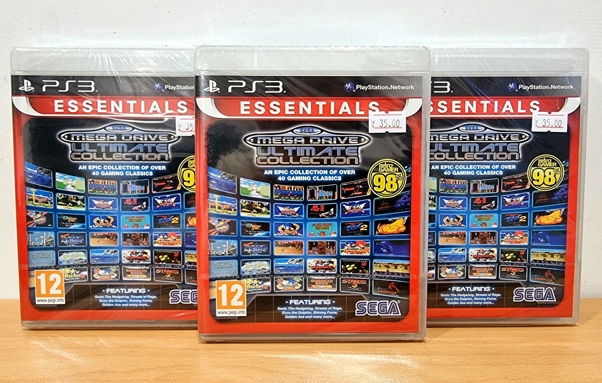 Чисто нова игра Sega Mega Drive Ultimate Collection за PS3