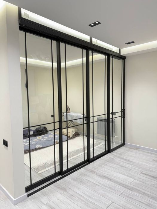 Изготовление раздвижных перегородок и дверей любой сложности