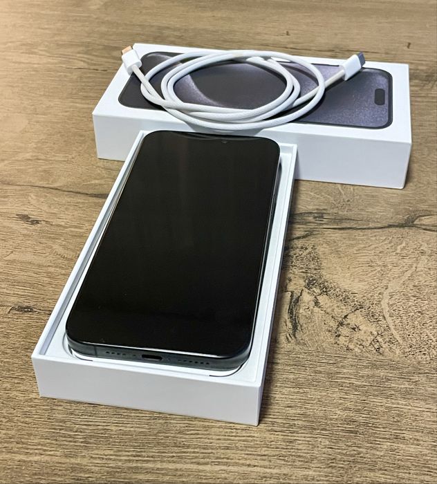 iPhone 15 Pro Max 512GB Black Titanium