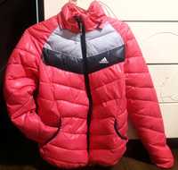 Куртка тёплая зима/демисезонная розовая (девушка или подросток)