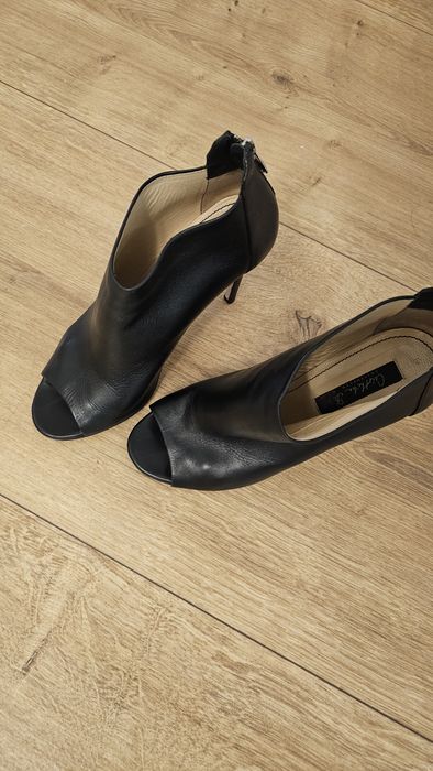 Musette botine piele