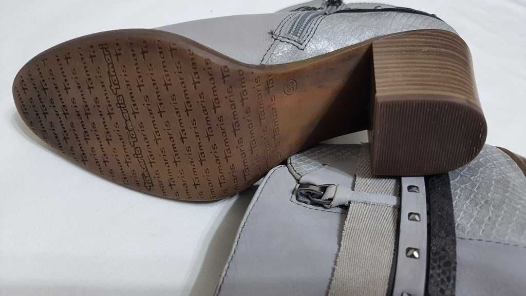 Botine elegante piele naturala de la TAMARIS marimea 36
