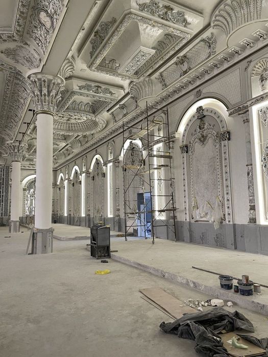 Malyar, ottochento, gipsakarton,потолок, стена. Фасад Лепка