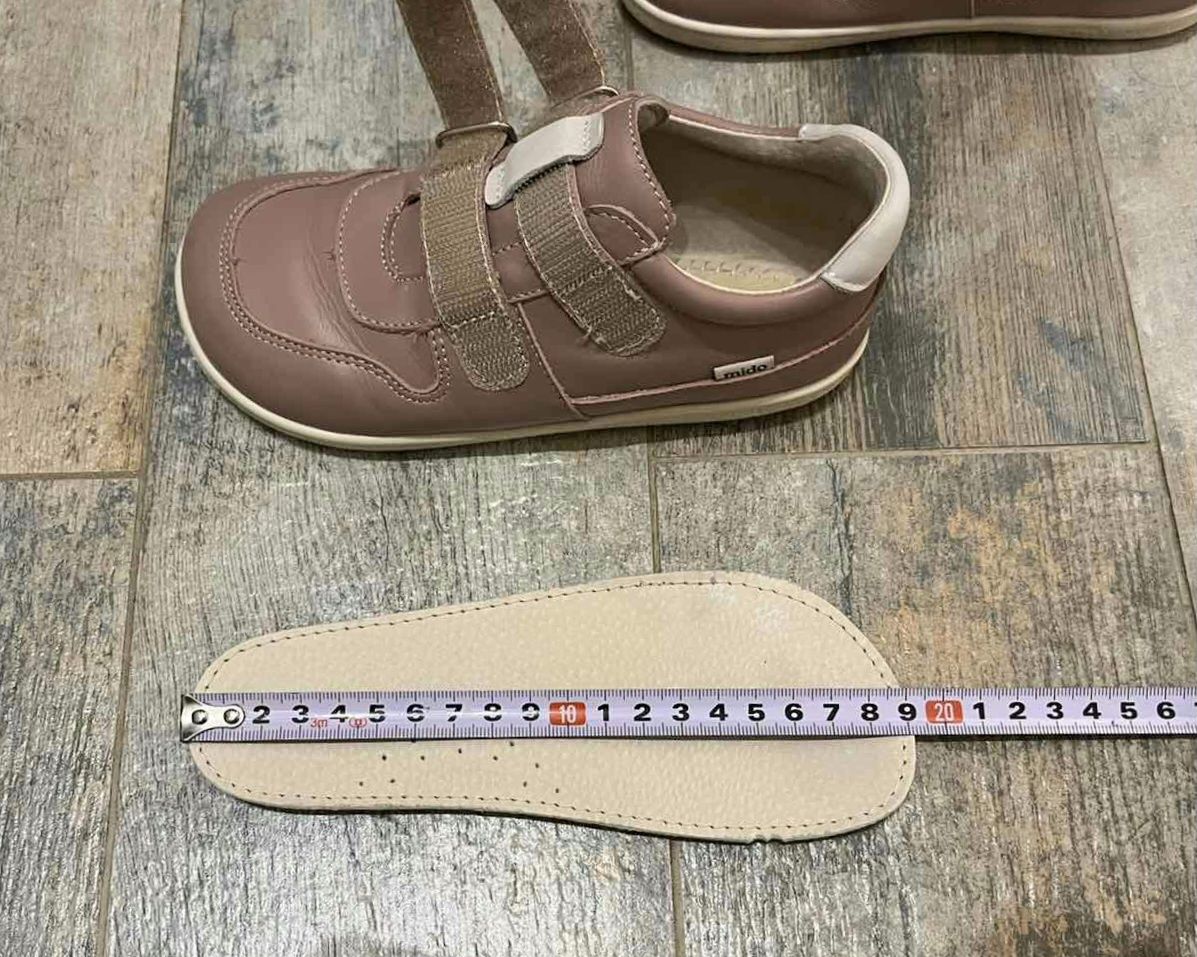Боси обувки MIDO Barefoot, за Момиче OLD ROSE и Момче SZAFIR, номер 30