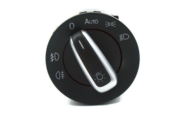 Bloc lumini / comutator faruri cromat - VW Golf, Passat, Touran etc