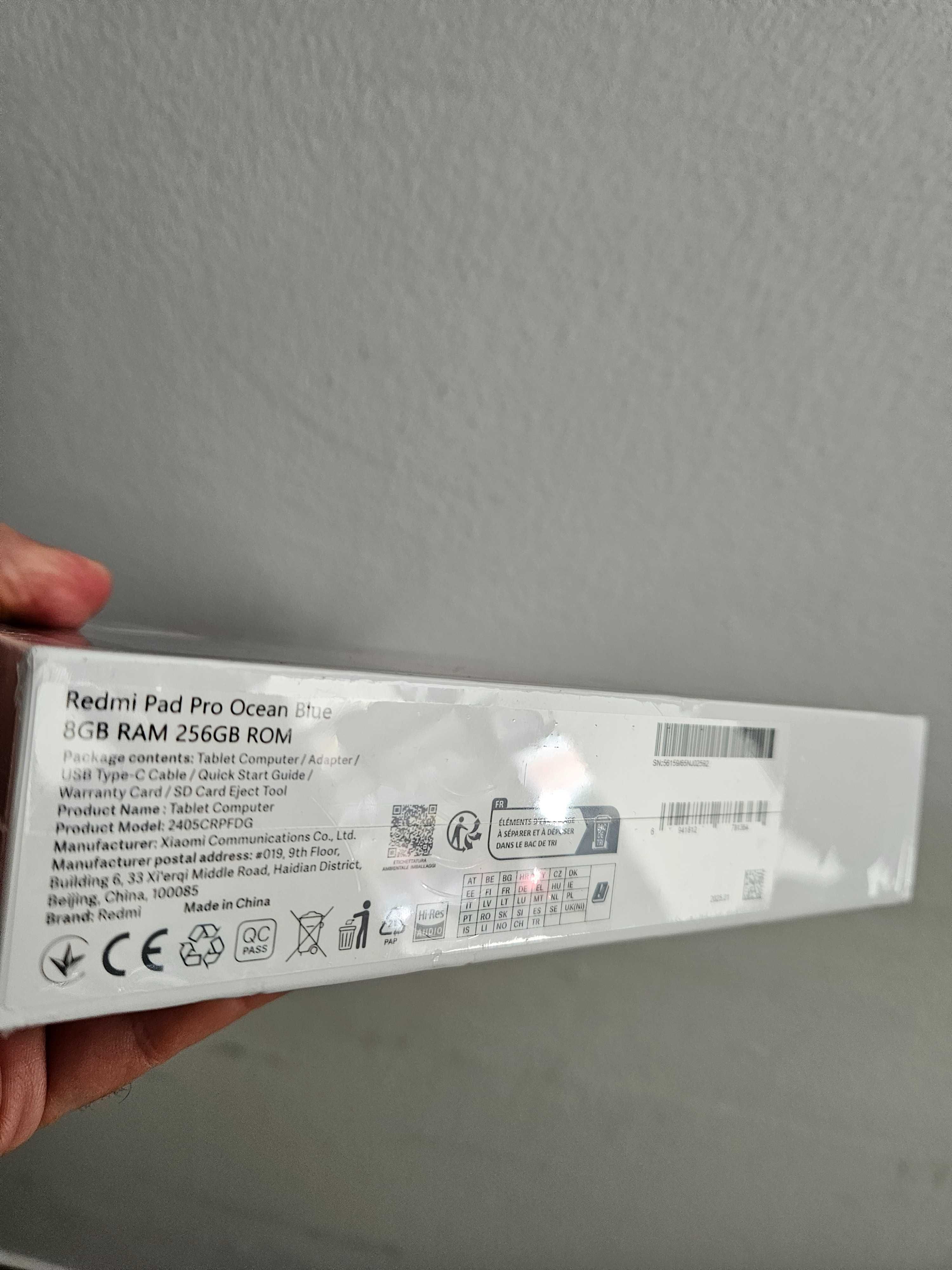 Xiaomi redmi Pad Pro, 256Gb, sigilat la cutie, 750 lei