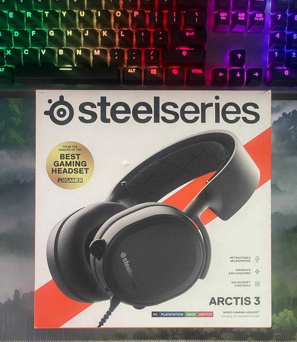 Casti gaming SteelSeries Arctis 3