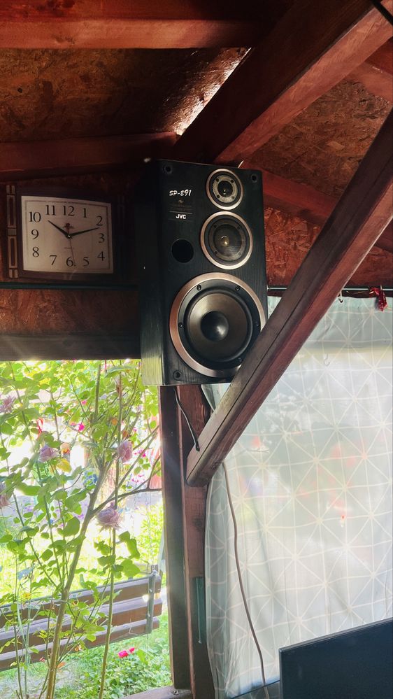 Boxe JVC, subwoofer activ Sony, sateliti