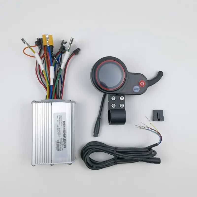 Kit Controller + display trotineta bicicleta electrica 48V 500W 1000W