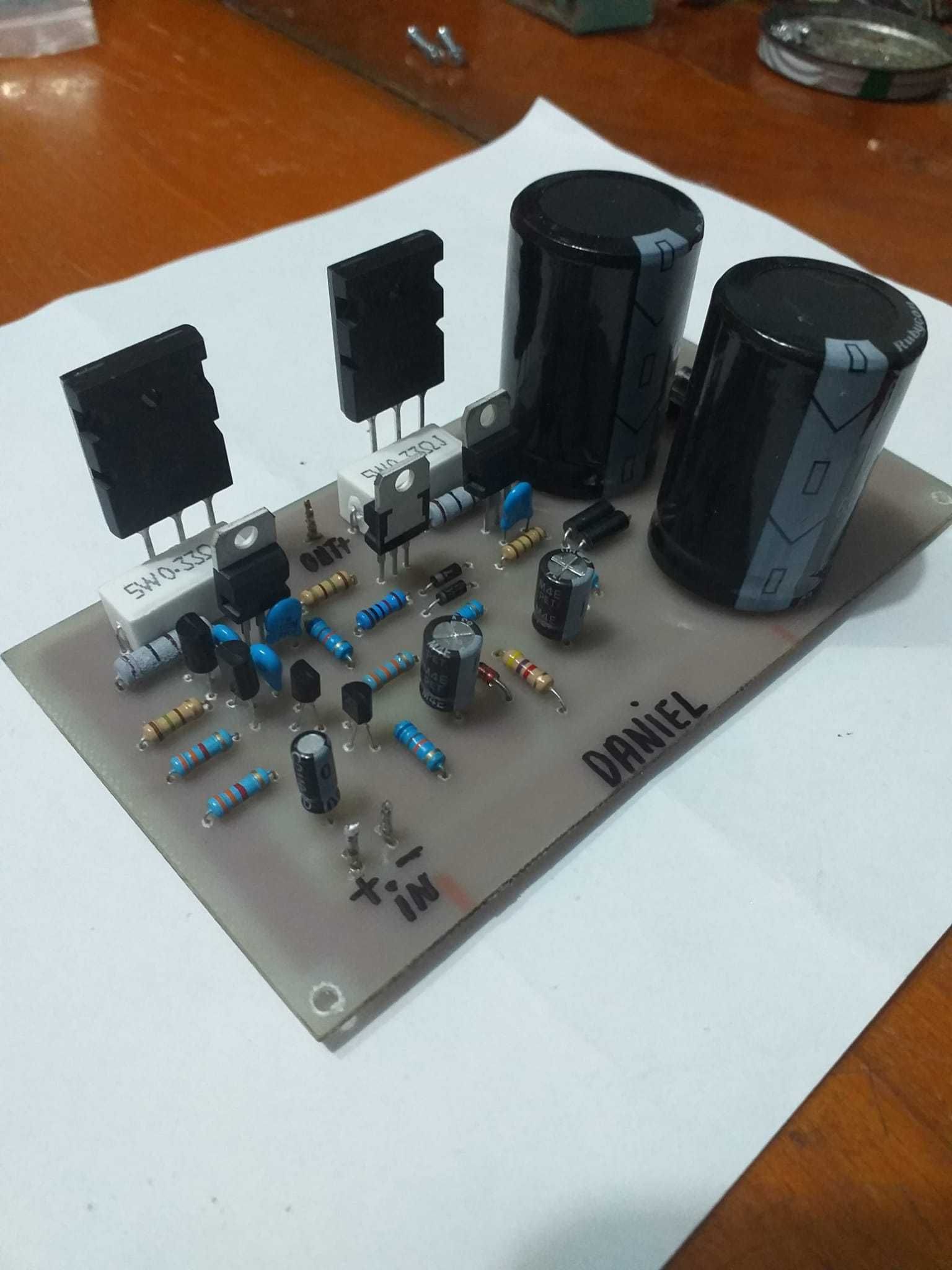 Kit 100w amplificator mono rms