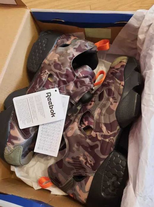 Reebok Instapump Fury Jungle Camo, masura 40, originali, in cutie.