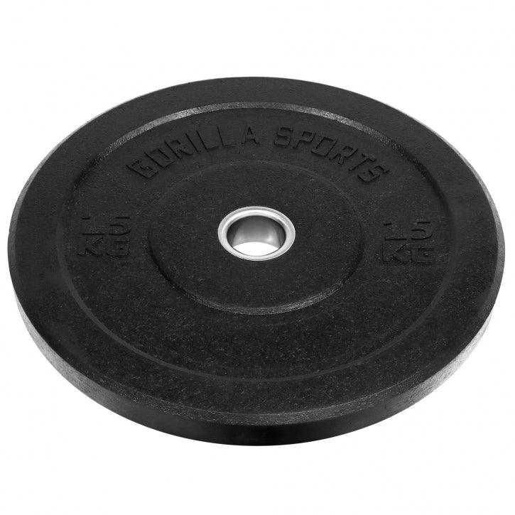 Disc Bumper de cauciuc 15 KG Gorilla Sports