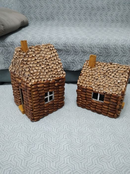 Поделки домики из желудей срочно продам
