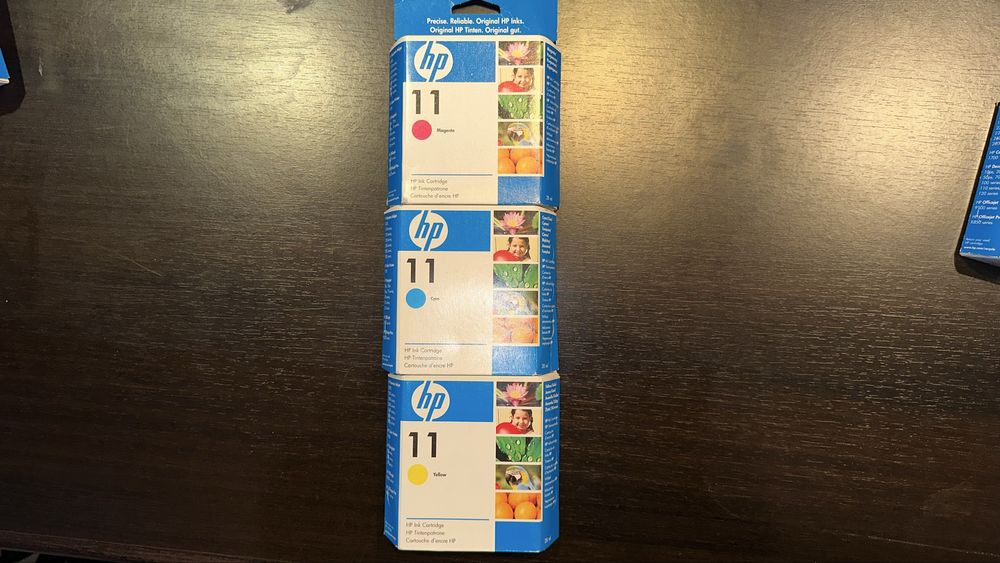 Cartuse HP 11 (sigilate) originale/ C4836AE, C4837AE, C4838AE