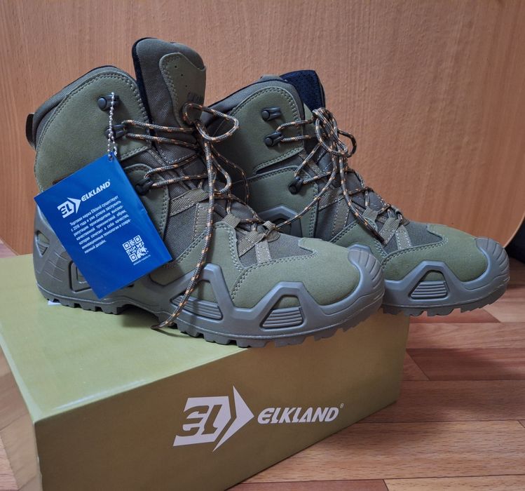 Ботинки тактические зимние ELKLAND ЕЛКЛАНД